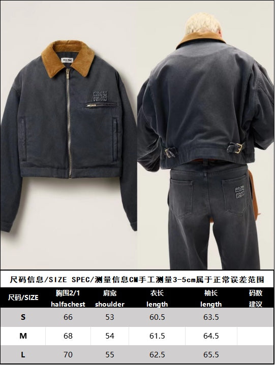 R공장 / 미우미우 남성 숏 재킷
