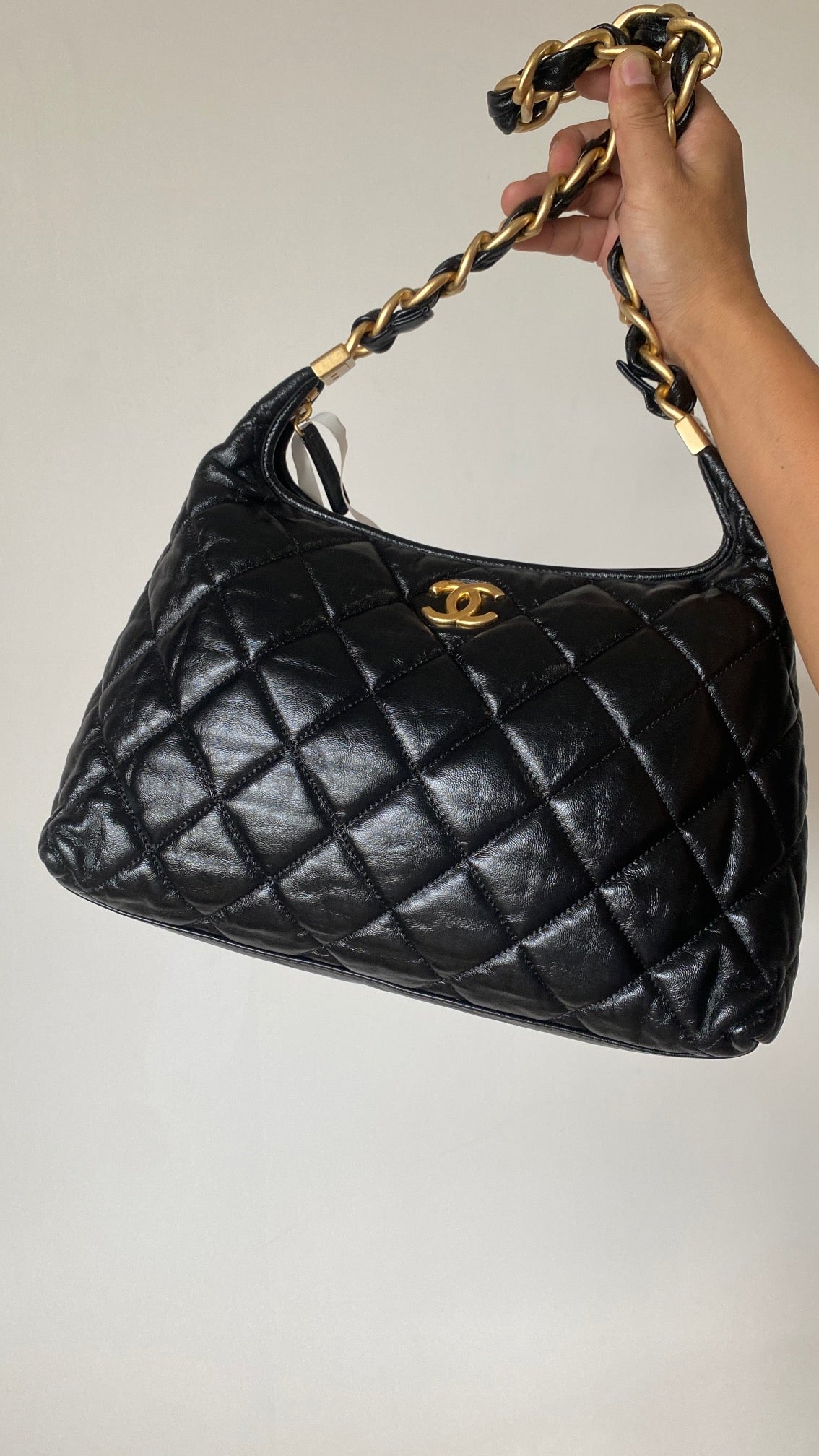 T무역/샤넬 여성 Hobo Bag 큰 사이즈