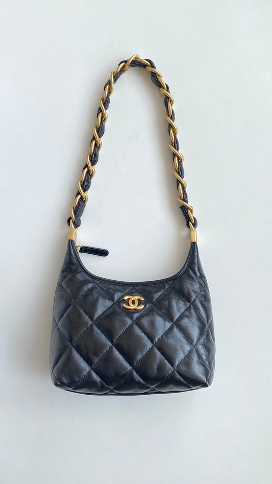 T무역/샤넬 여성 Hobo Bag 스몰 사이즈