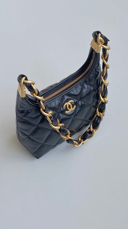 T무역/샤넬 여성 Hobo Bag 스몰 사이즈