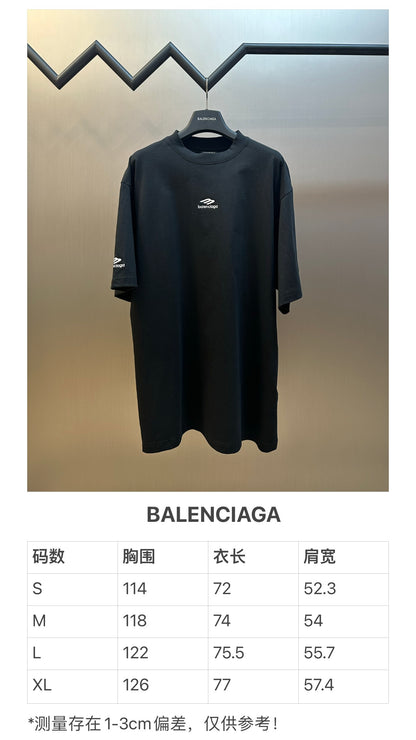 체인2호/발렌시아가 남성 자수 반팔