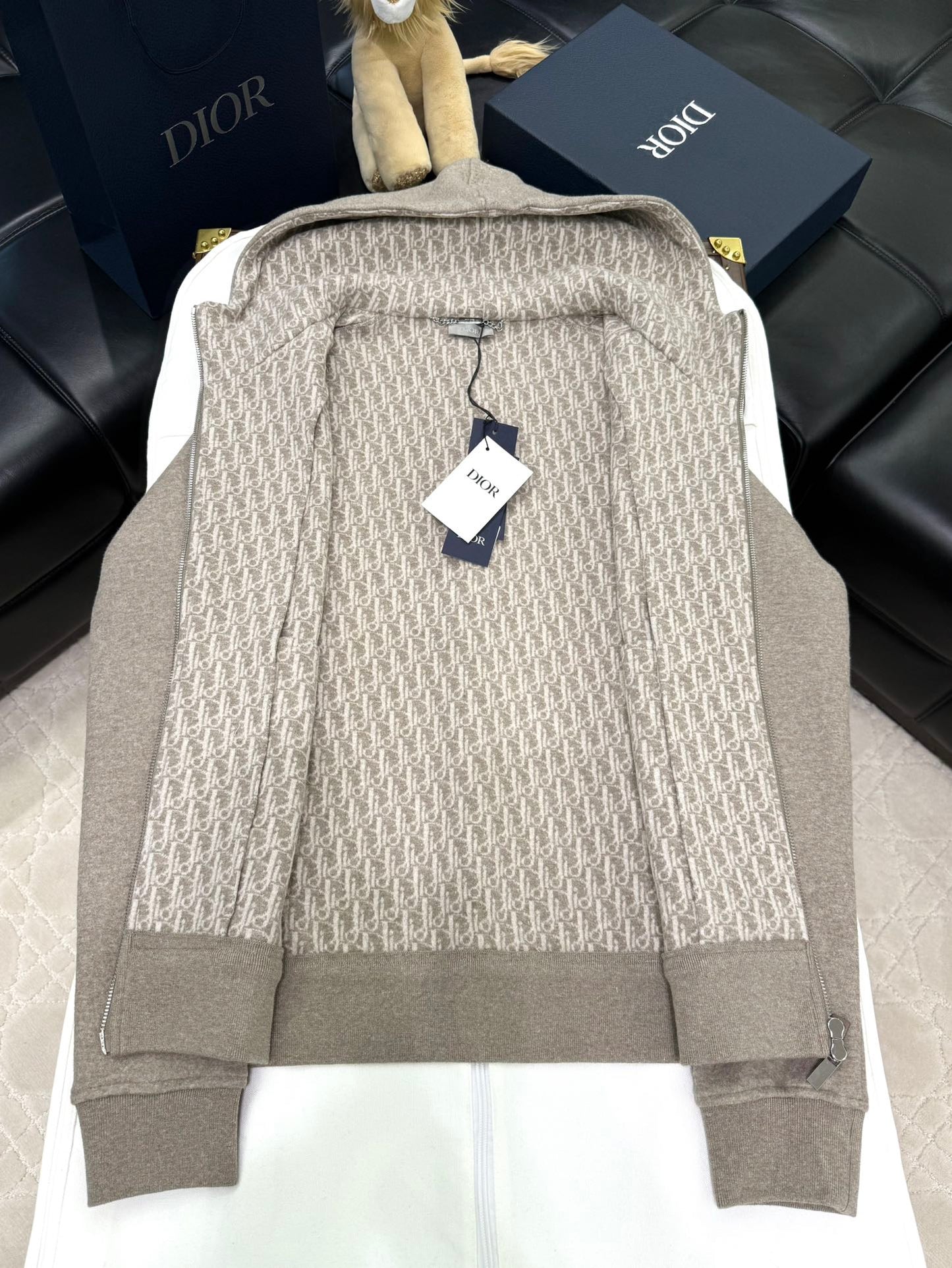 체인2호/디올 남성 캐시미어 후드티