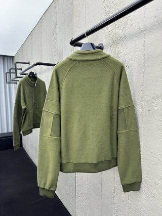체인2호/루이비통 남성 로고 울 코트