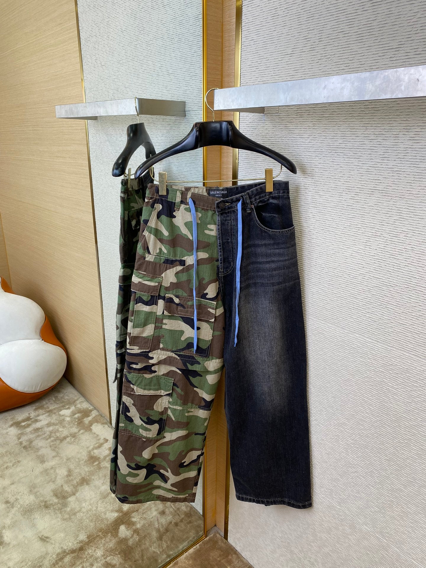 체인2호/발렌시아가 남성 청바지