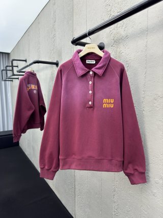 체인2호/미우미우 남성 프린트 폴로 맨투맨