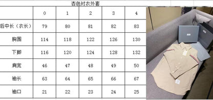 TJ셀러/톰브라운 남성 카키 셔츠