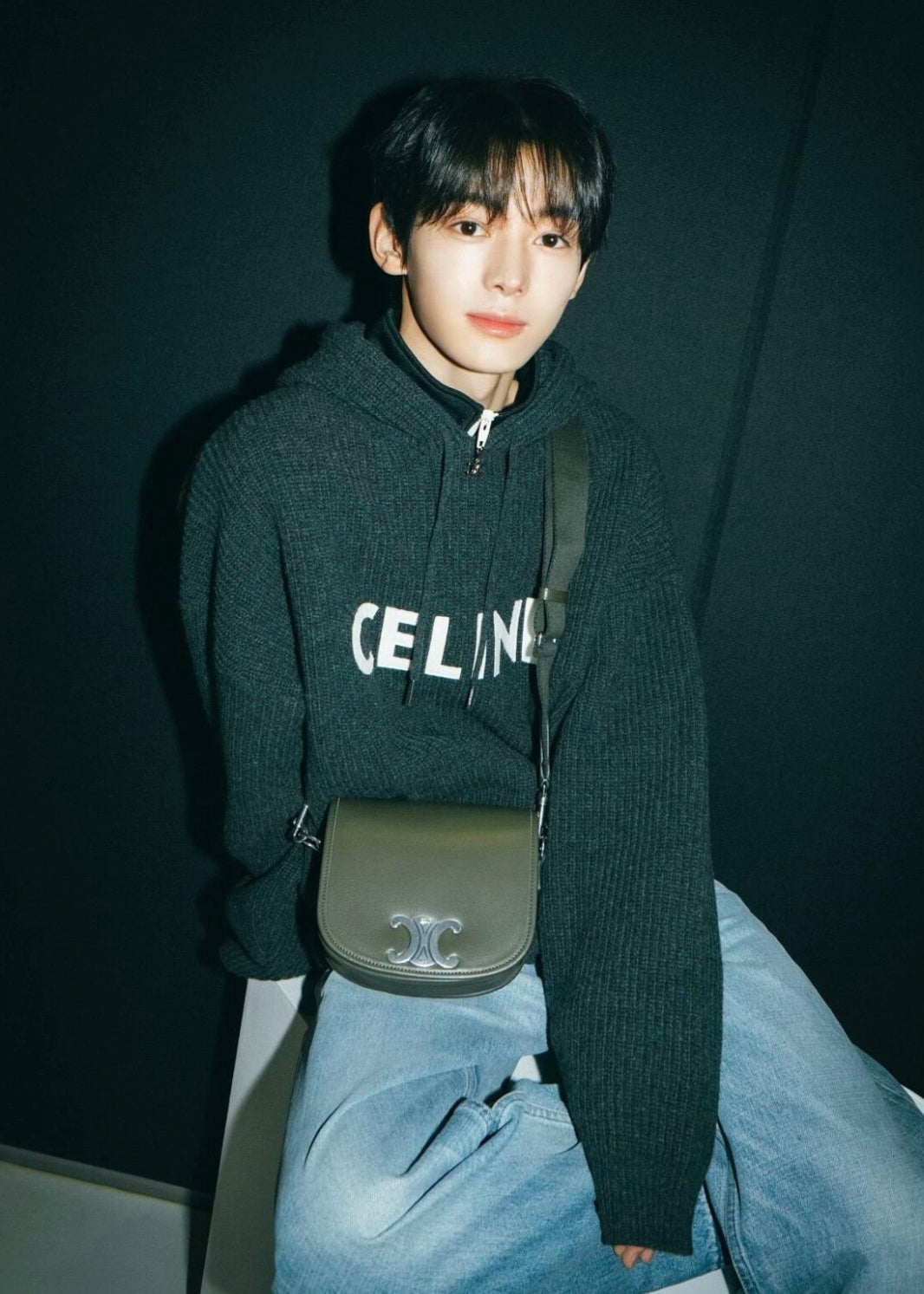 TJ셀러/셀린느 남성 울 후드