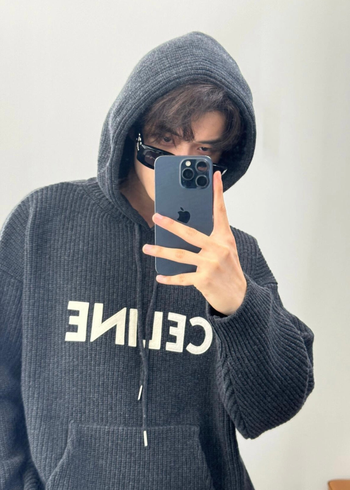 TJ셀러/셀린느 남성 울 후드