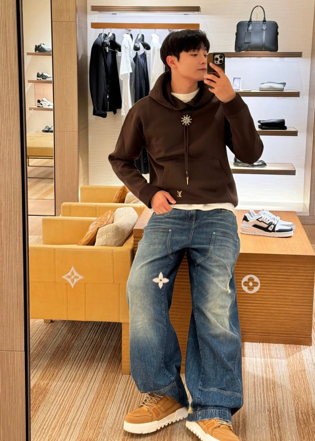 TJ셀러/루이비통 남성 후드