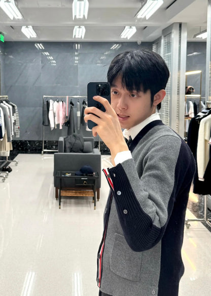 TJ셀러/톰브라운 남성 울 니트 카디건