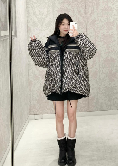 TJ셀러/디올 여성 양면 롱 면복 자켓