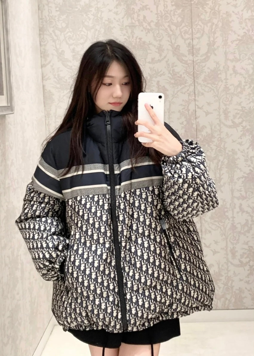 TJ셀러/디올 여성 양면 롱 면복 자켓