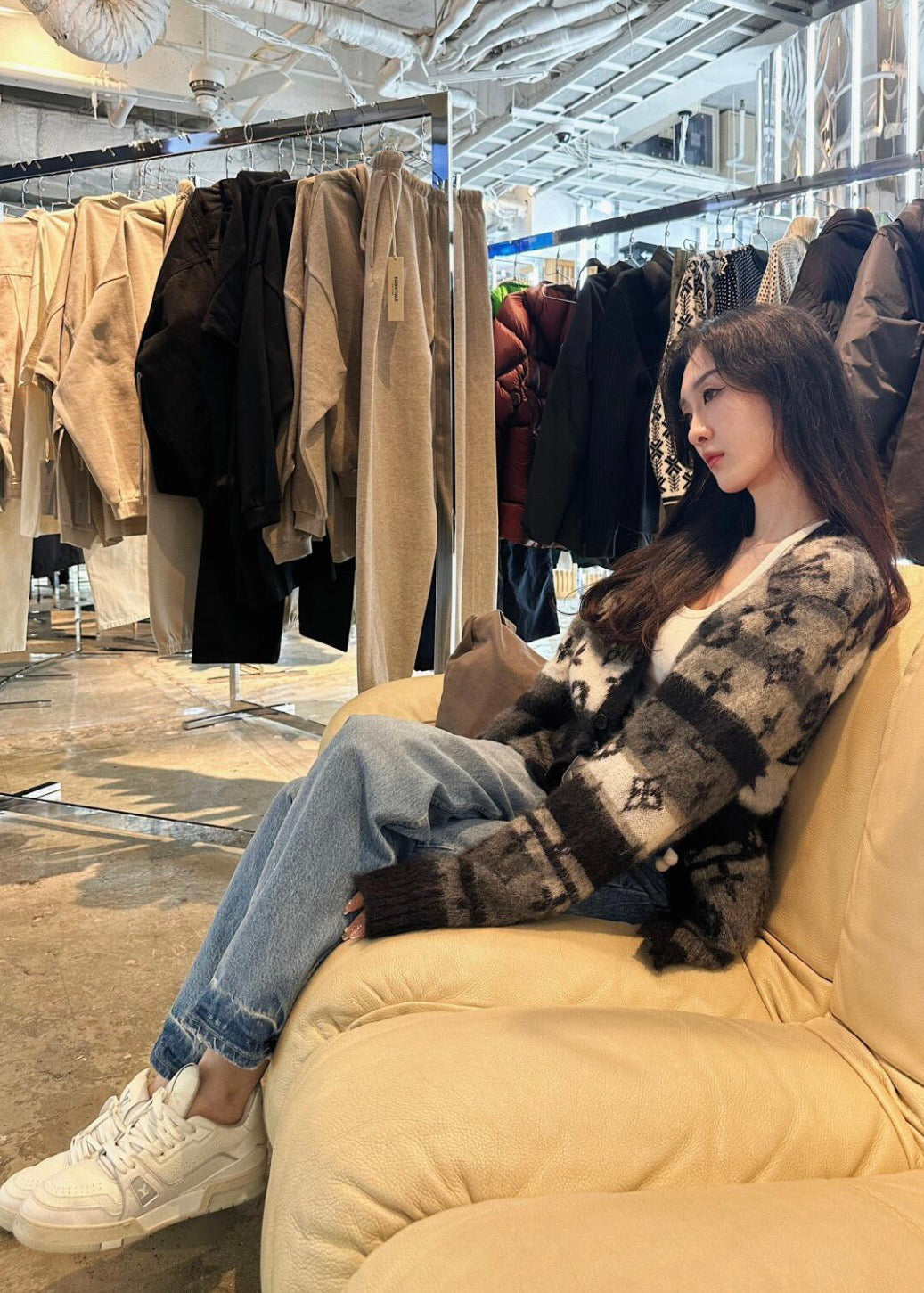 TJ셀러/ 루이비통 남성 카디건
