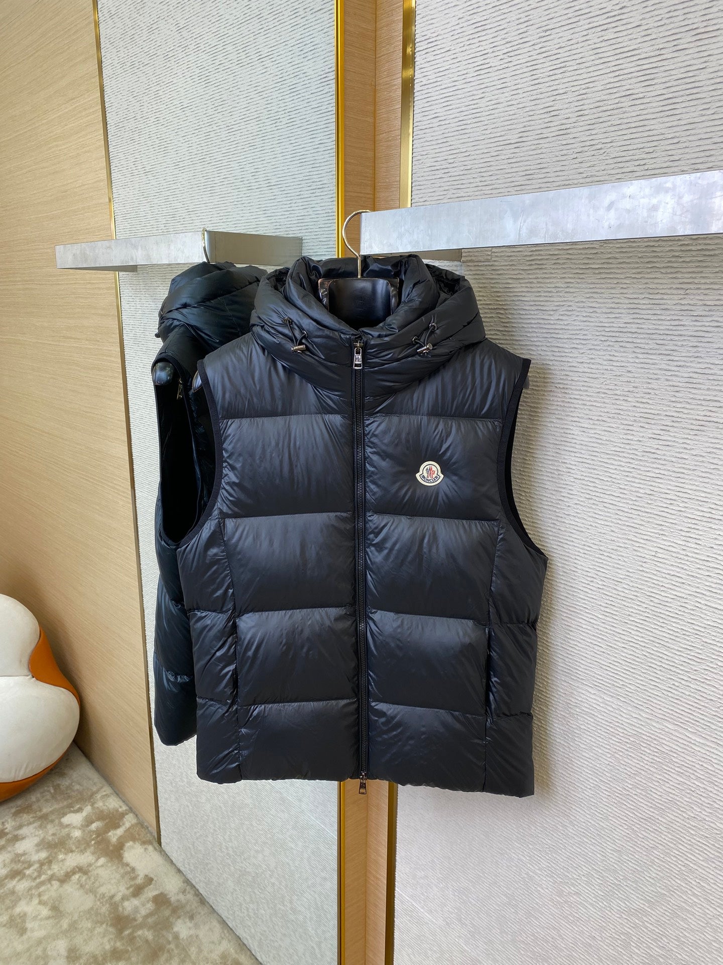 체인2호/몽*레어 여성 후드 패딩 조끼