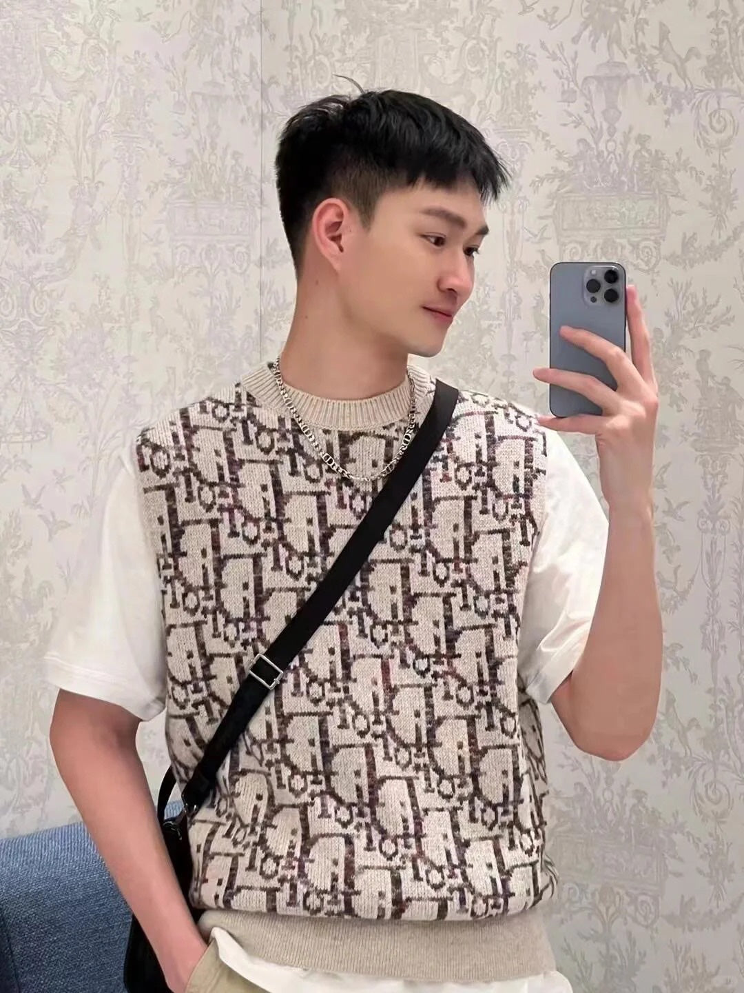 체인2호/디올 남성 니트 조끼