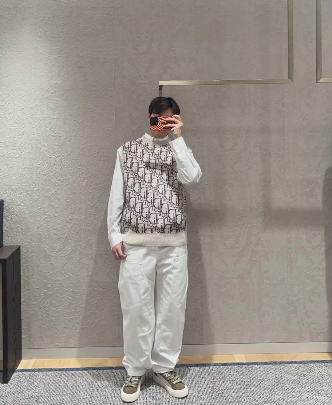 체인2호/디올 남성 니트 조끼