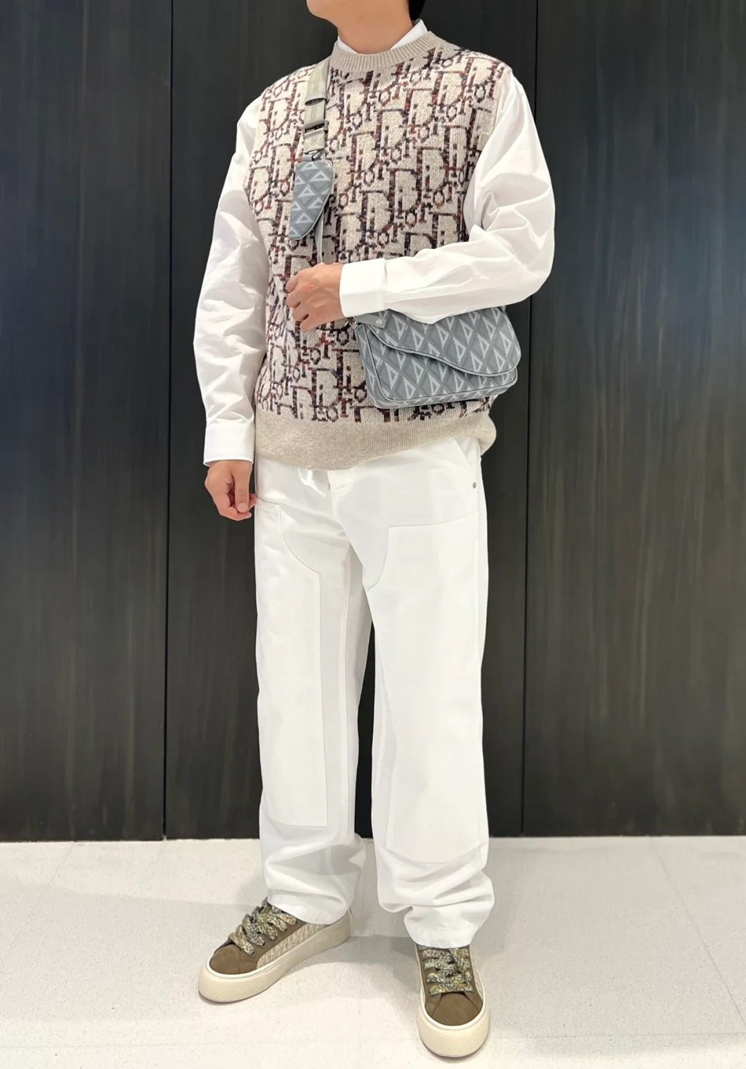 체인2호/디올 남성 니트 조끼