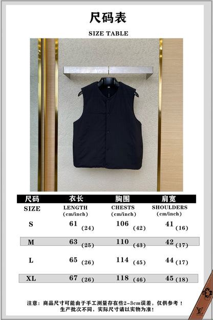 체인2호/버버리 남성 면복 조끼