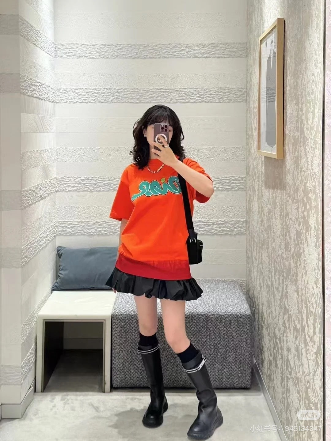 체인2호/디올 남성 자수 반팔
