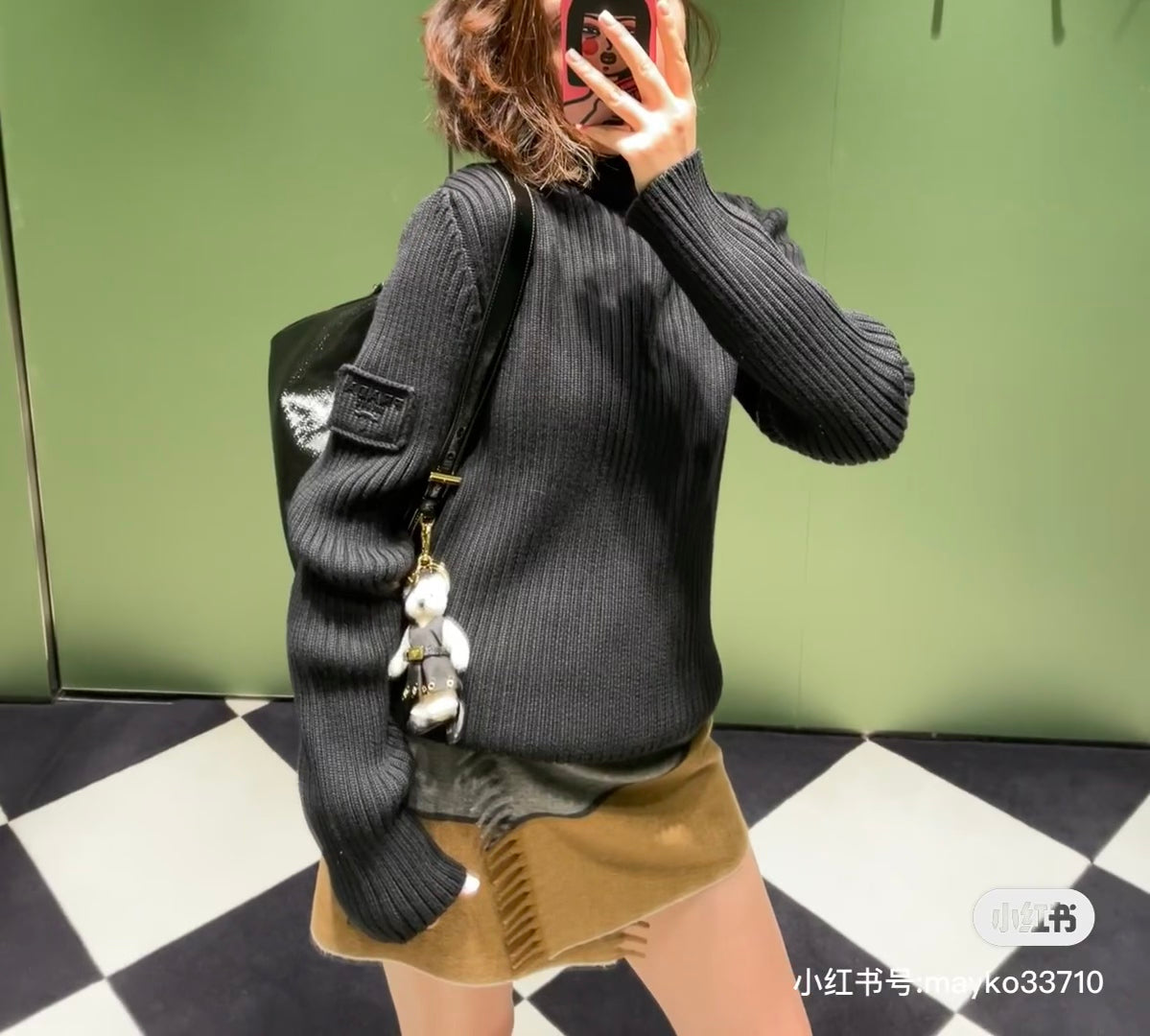 체인2호/프라다 남성 터틀넥 스웨터