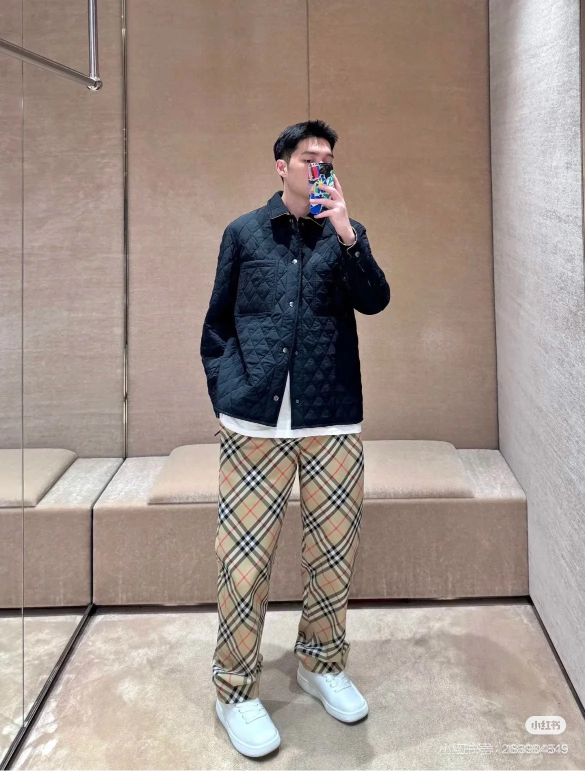 체인2호/버버리 남성 면 재킷