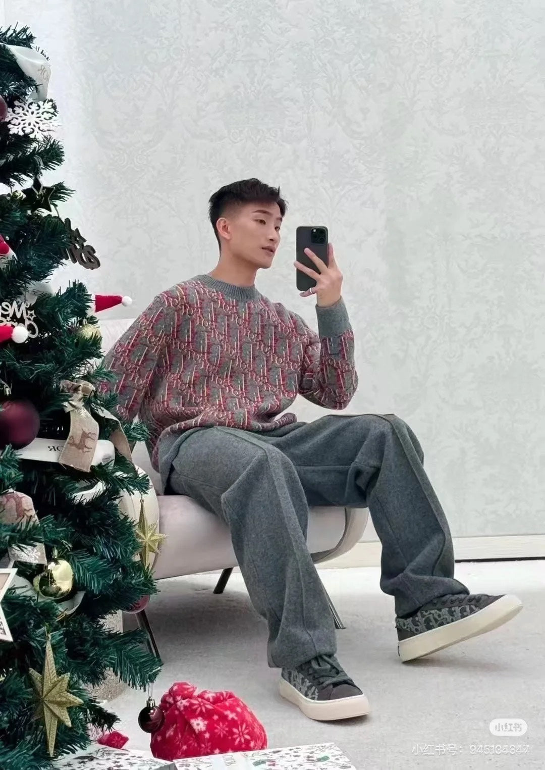 체인2호/디올 남성 니트