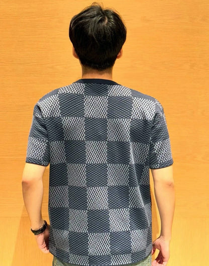 체인2호/루이비통 남성 니트 반팔