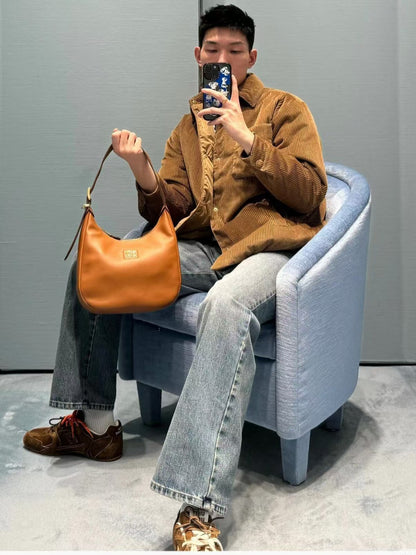 체인2호/미우미우 남성 코듀로이 다운 자켓