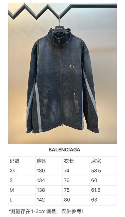 체인2호/발렌시아가 남성 양면 돌격복 자켓