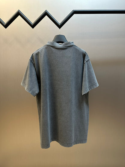 체인2호/발렌시아가 남성 프린트 반팔