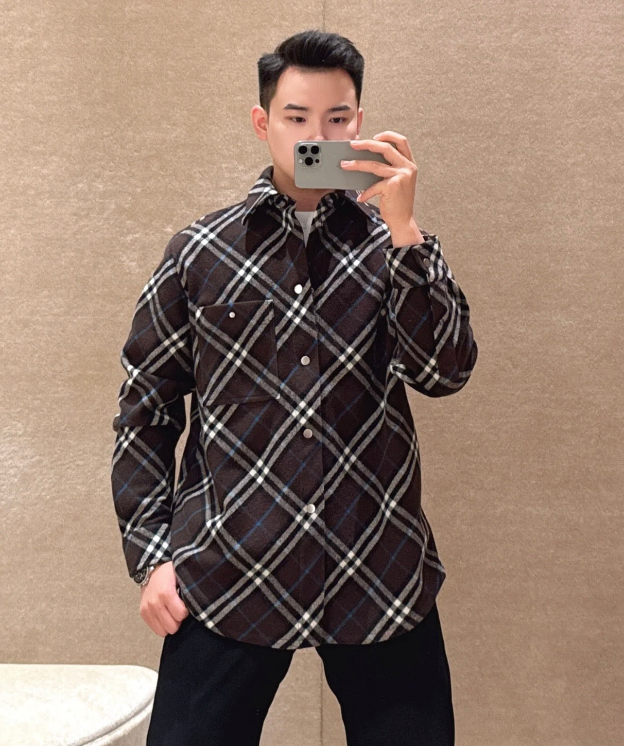 타일공장/버버리 남성 셔츠