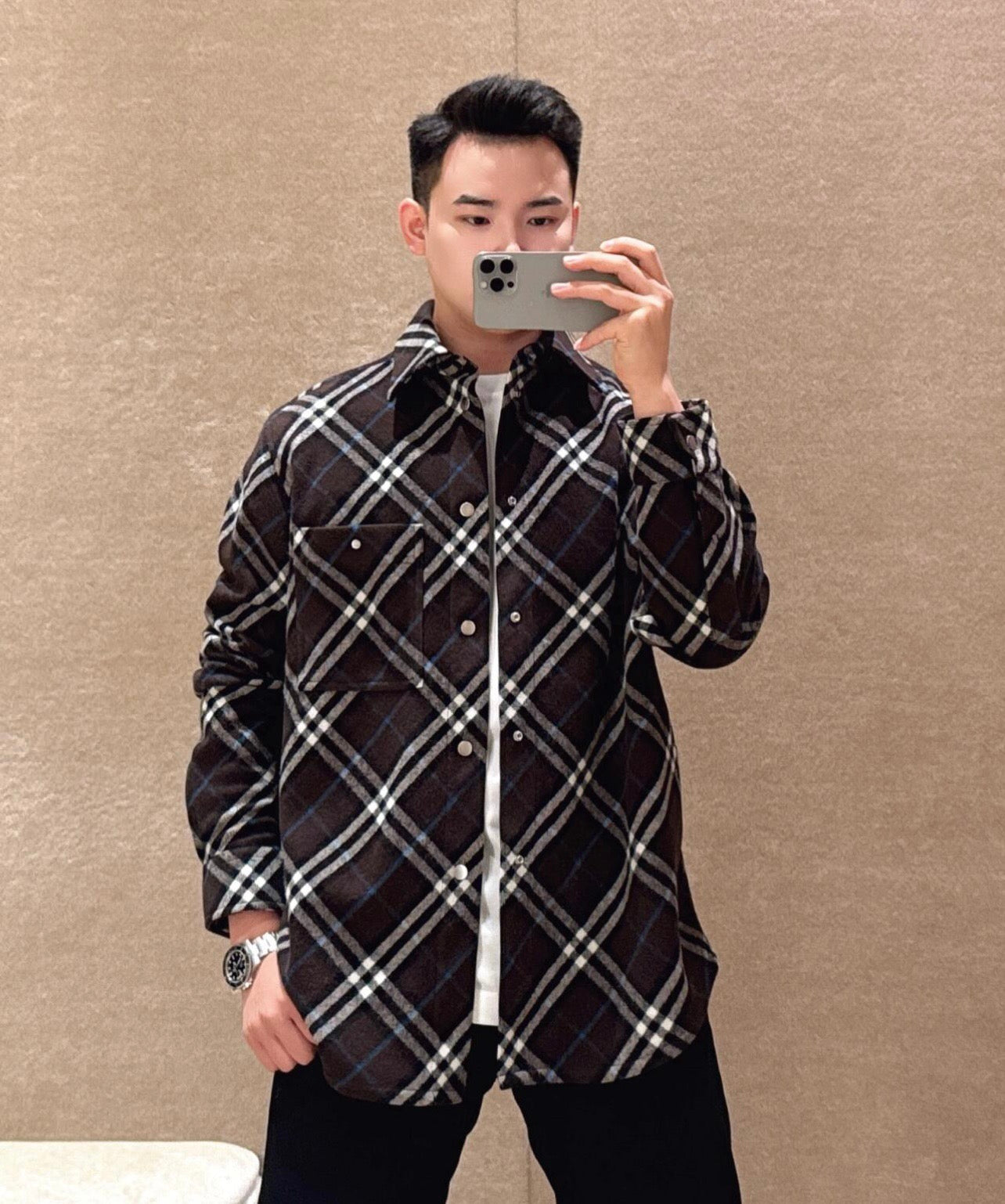 타일공장/버버리 남성 셔츠