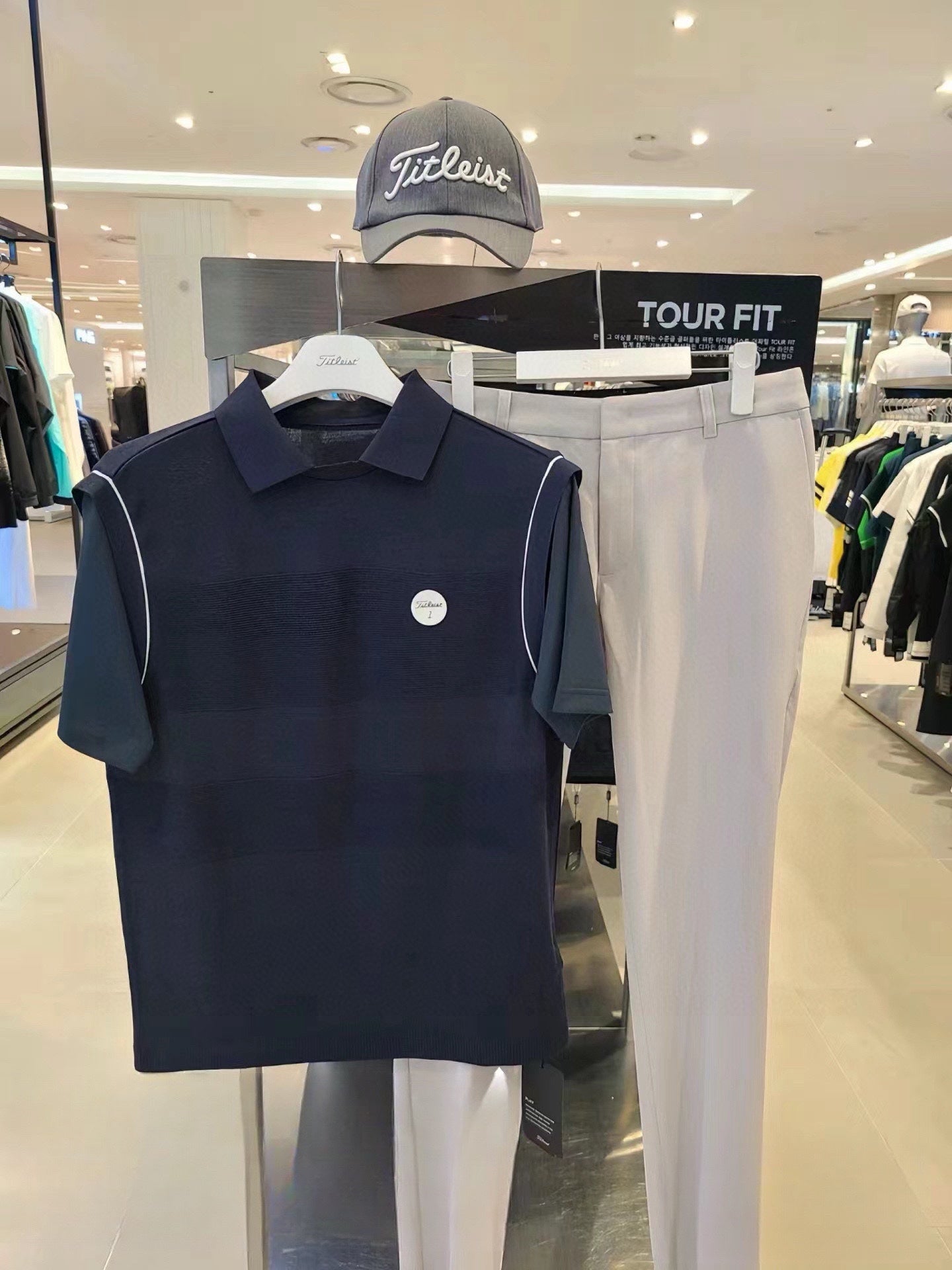 마이골프/Titleist 남성 반팔 티셔츠