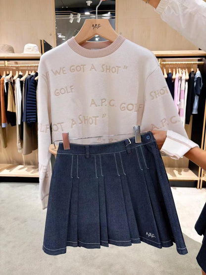 마이골프/APC GOLF 여성 골프 니트