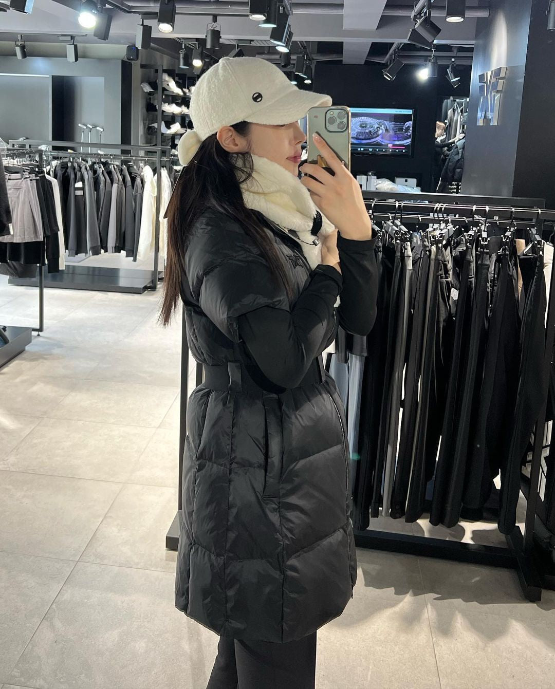 마이골프/PXG 여성 패딩 코트