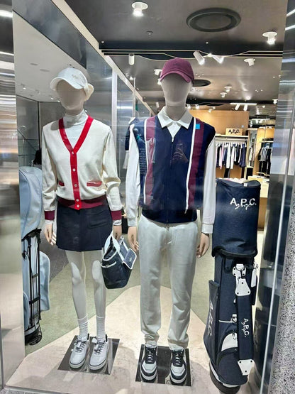 마이골프/APC 여성 니트 가디건