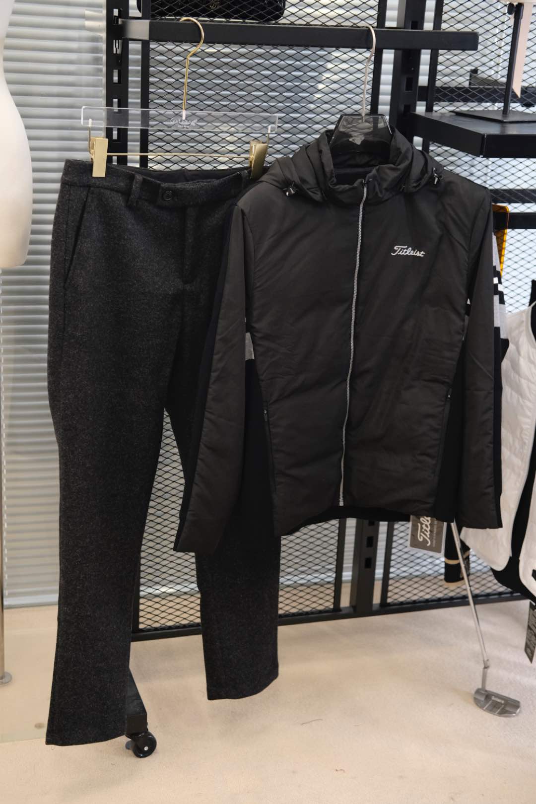 마이골프/G/FORE 남성 롱 팬츠 기모 원단