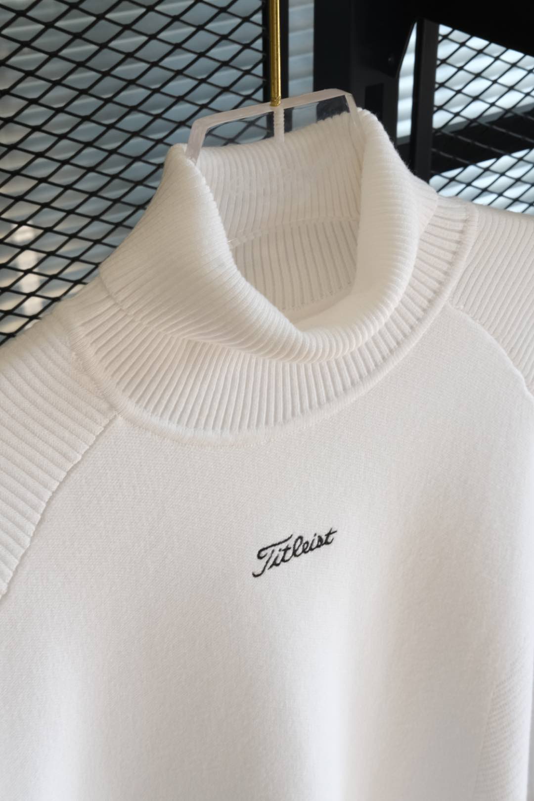 마이골프/Titleist 여성 터틀넥 슬림 니트