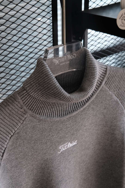 마이골프/Titleist 여성 터틀넥 슬림 니트