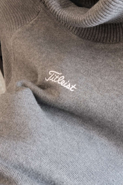 마이골프/Titleist 여성 터틀넥 슬림 니트