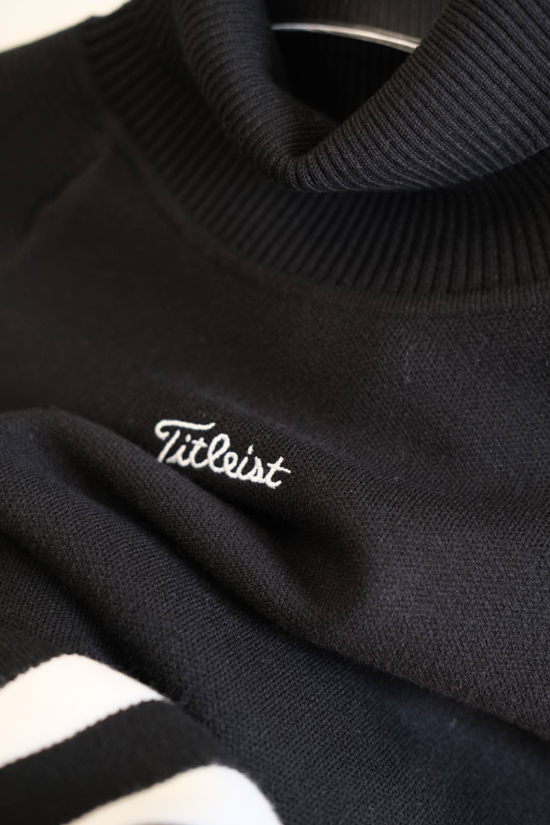 마이골프/Titleist 여성 터틀넥 슬림 니트
