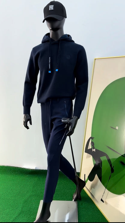 마이골프/G/FORE 남성 두꺼운 후드 스웨터