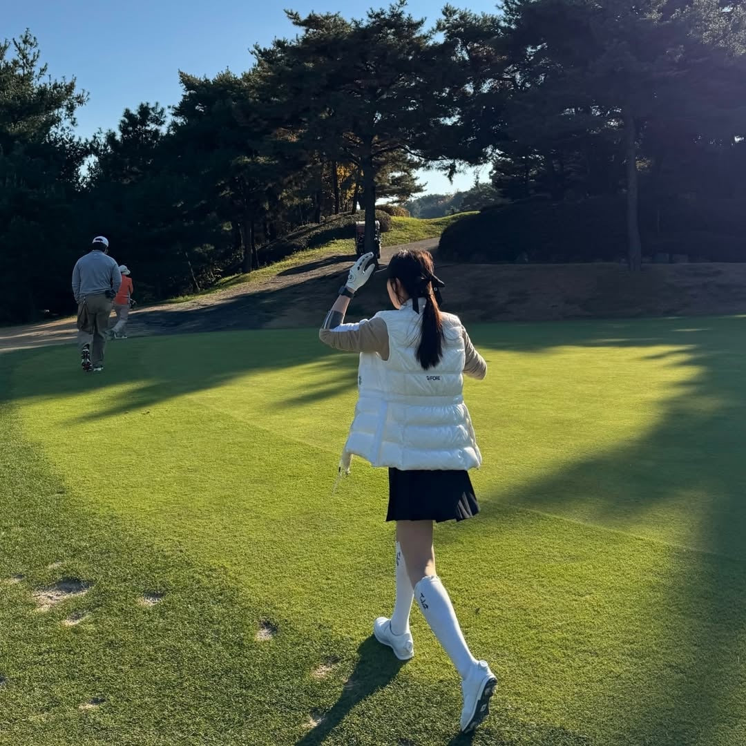 마이골프/G/FORE 여성 패딩 조끼
