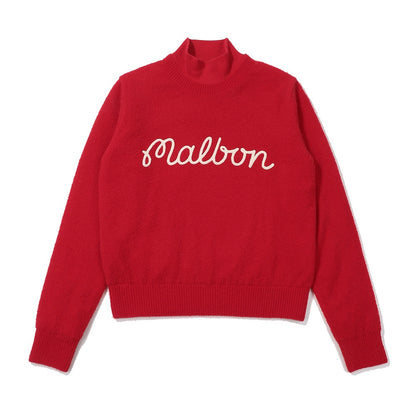 마이골프/Malbon golf 여성 스웨터