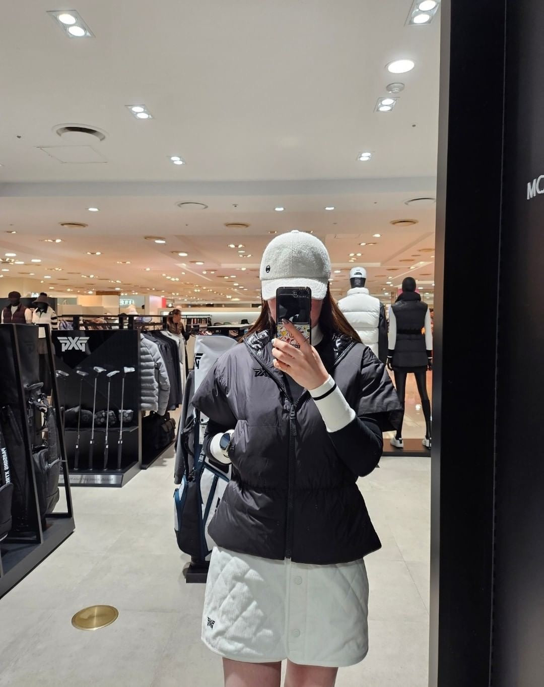 마이골프/PXG 여성 패딩 조끼