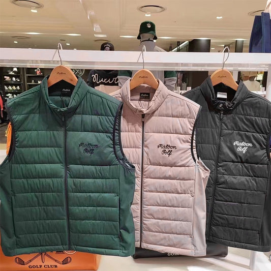 마이골프/Malbon 남성 경량 패딩 조끼