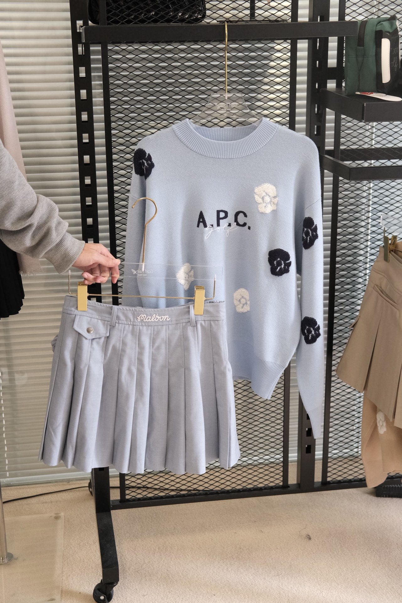 마이골프/APC 여성 니트