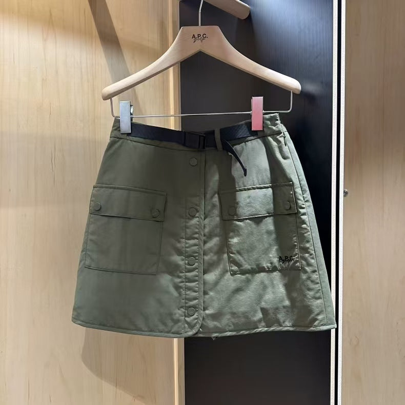 마이골프/ APC 가을 겨울 아웃도어 여성 스커트