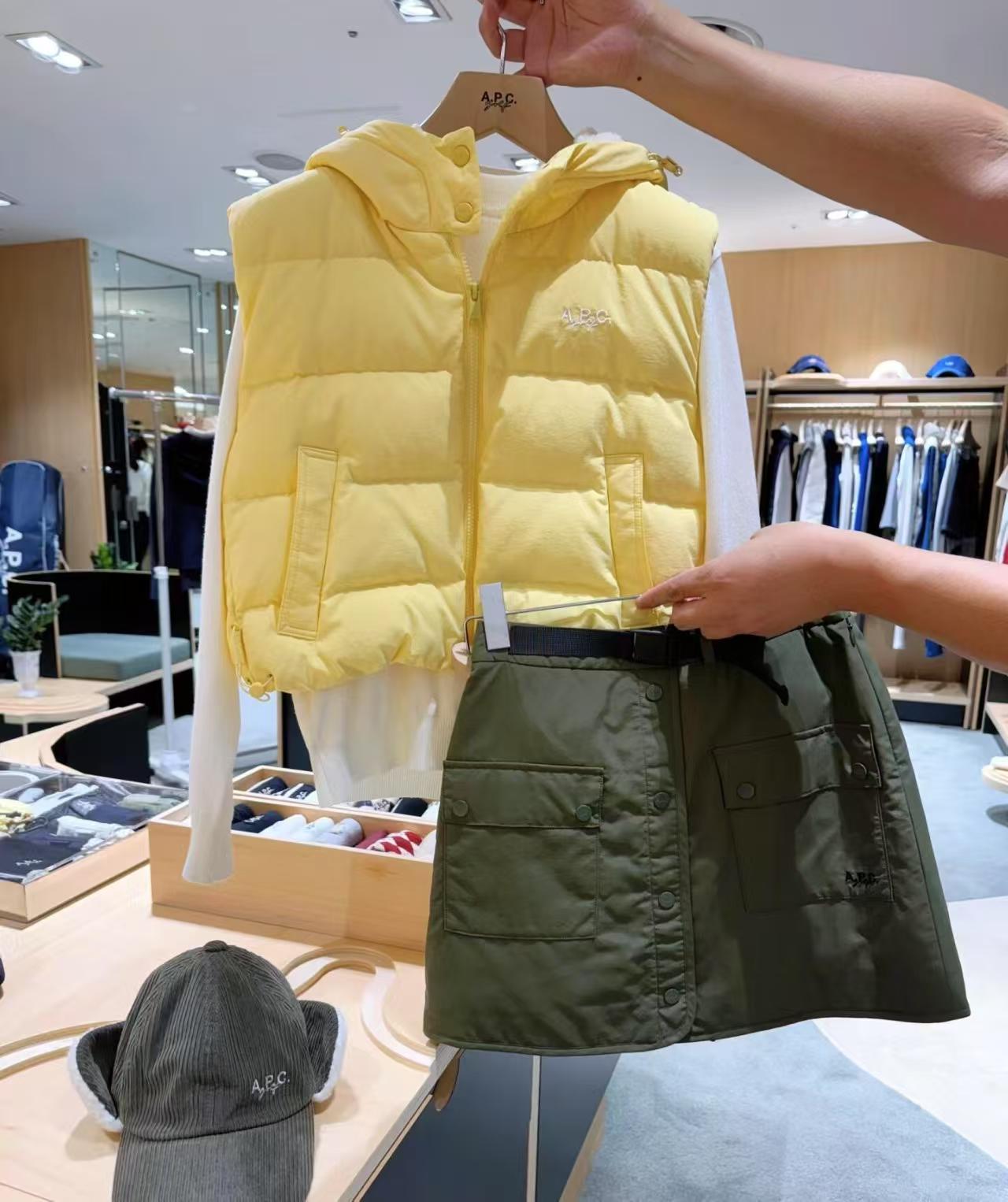 마이골프/ APC 가을 겨울 아웃도어 여성 스커트