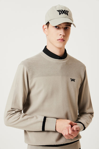 마이골프/PXG 남성 라운드넥 니트